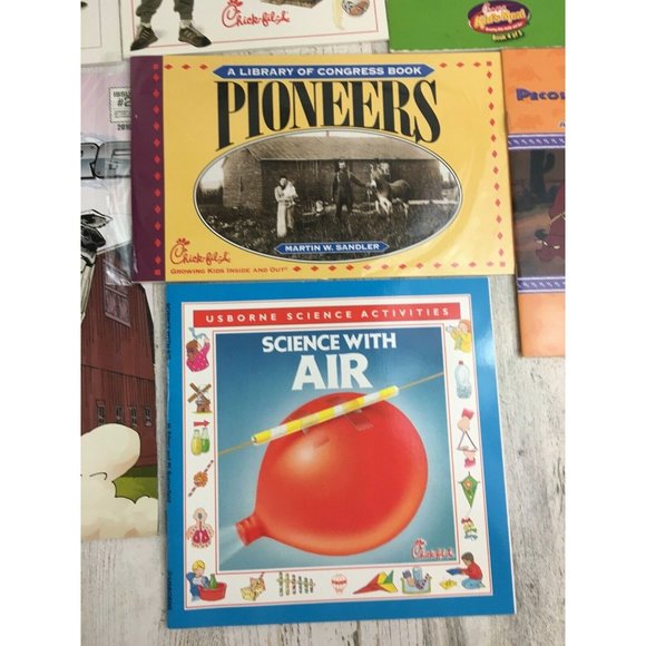 Lot of 16 Chick-fil-a Books Kids Classics DK Amazing Animals Parrots Science Vtg - Picture 13 of 14